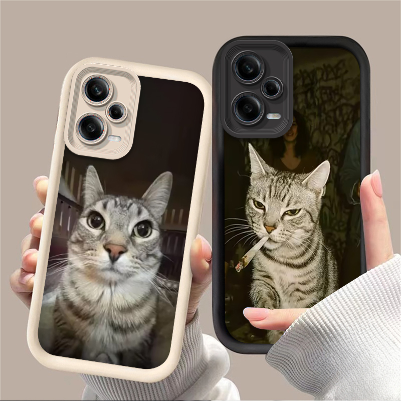Receipt Printer Thermal - Trendy Cat Smoking Phone Case for
