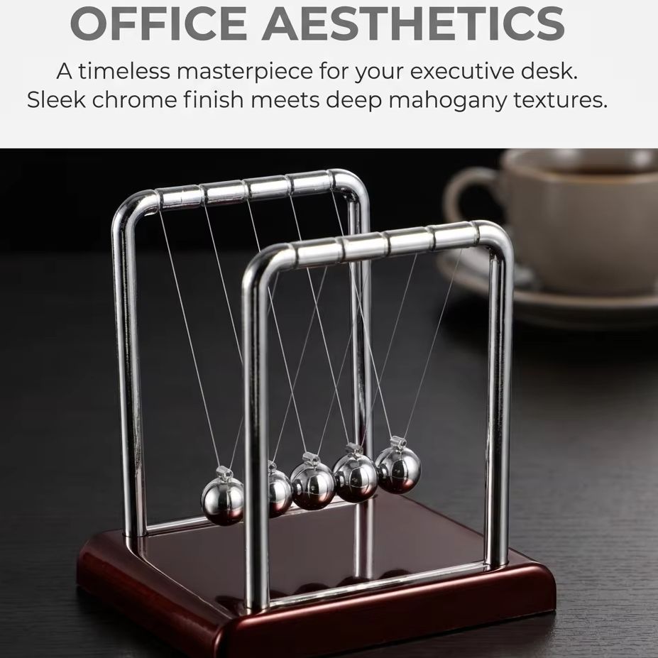 Office Technologies - Newton Cradle Balance Pendulum Ball Physics