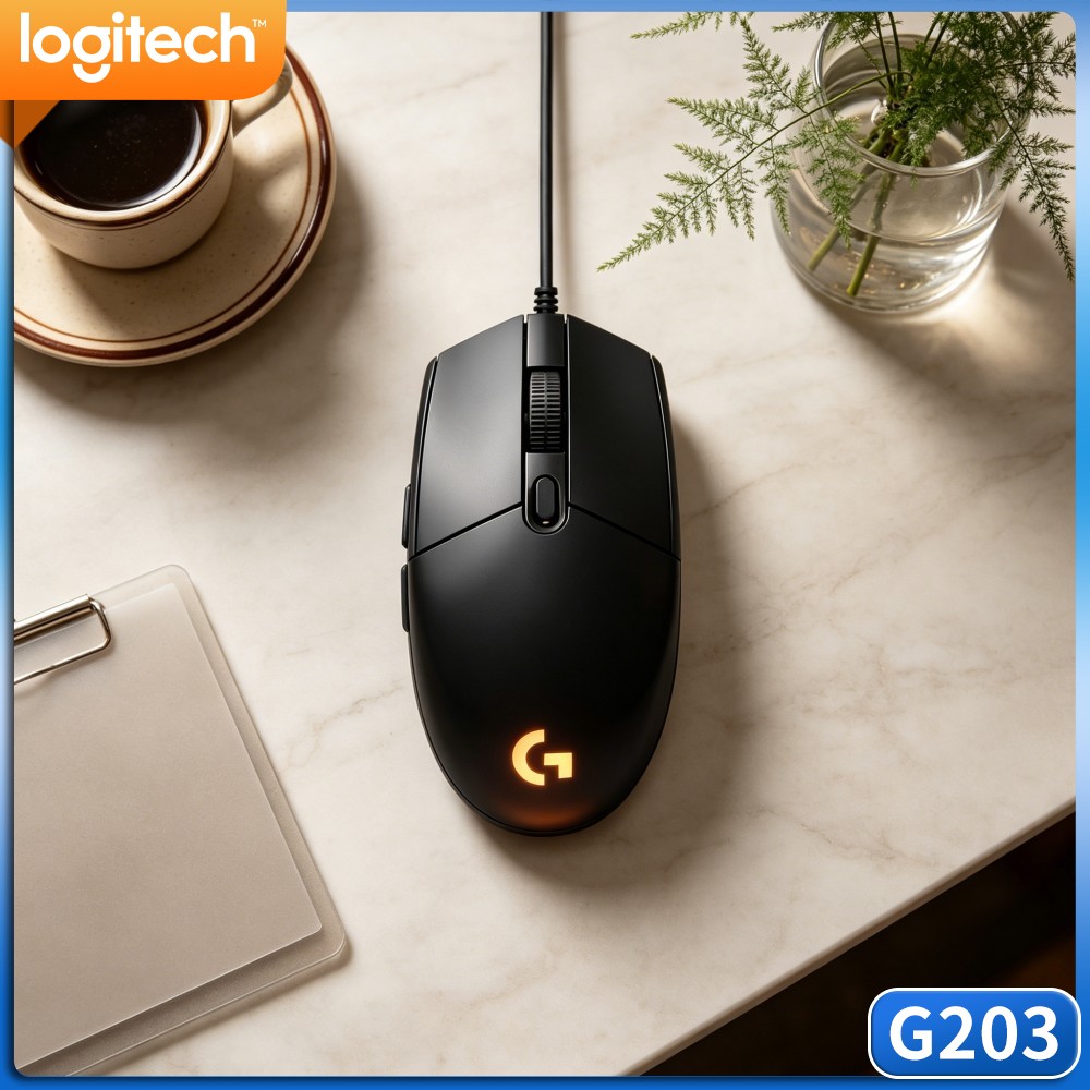 Logitech G203 Wired Gaming Mou - Logitech Mouse G203 review and price