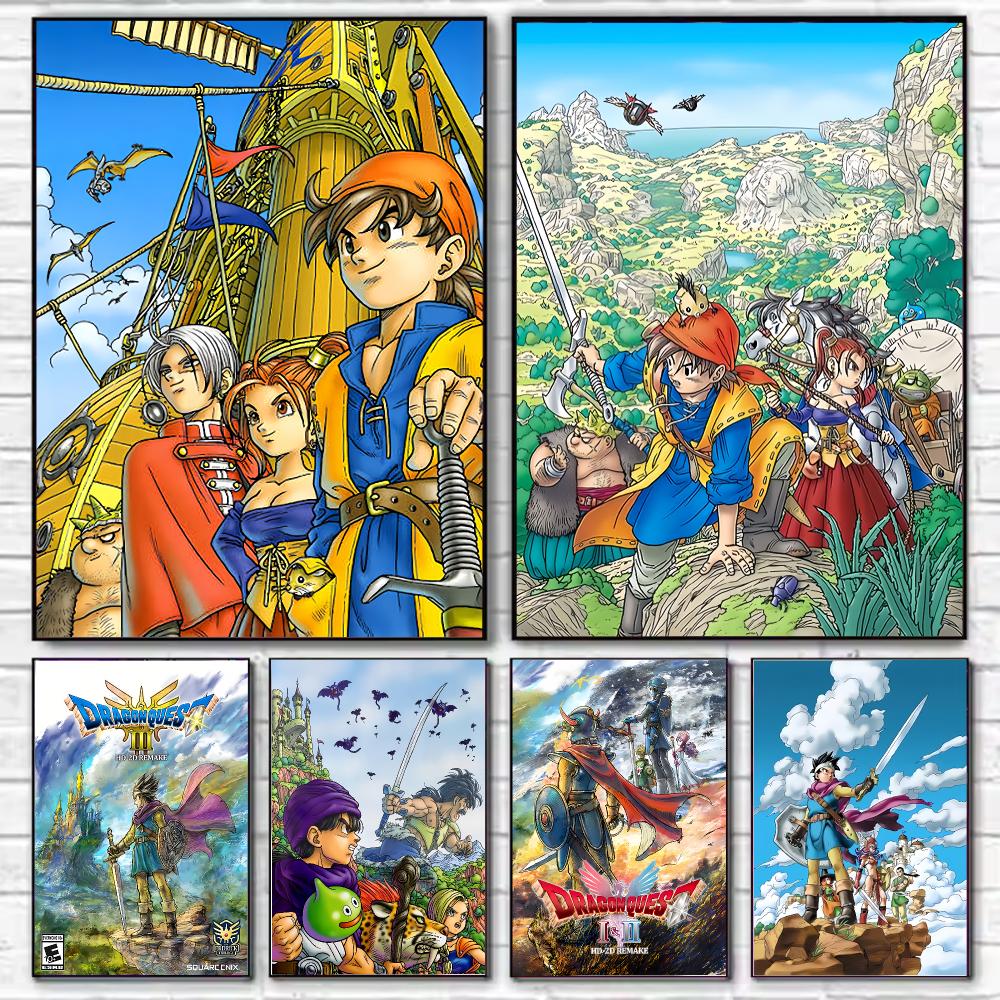 Game D-Dragon Q-Quest Poster S - Office Quest review and price