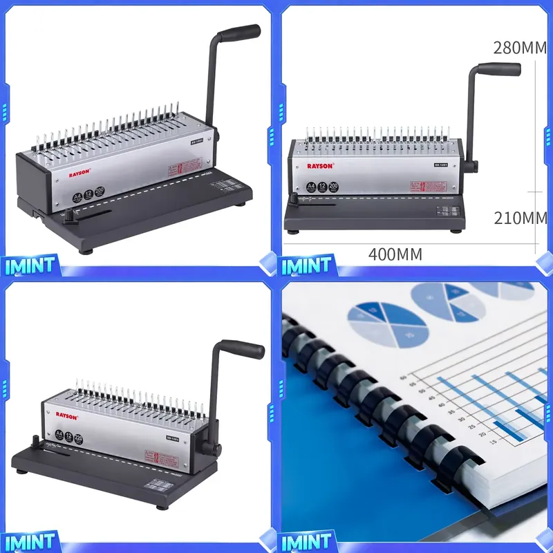 Factory Comb Binder Rayson SD- - Binding Machine Comb review and price