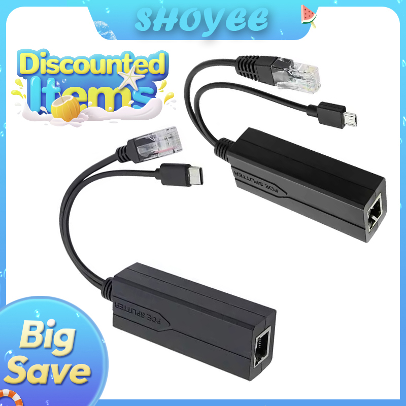 POE Splitter 48V to 5V Micro U - Power Over Ethernet review and price