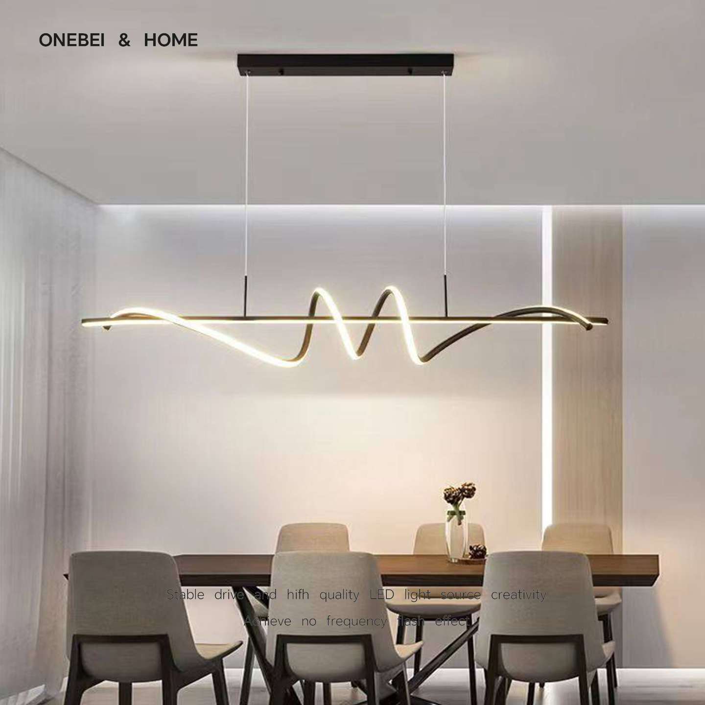 Modern LED Rotating Pendant La - Office Technician review and price