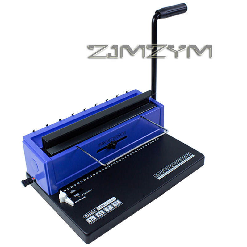 Square/Round Hole 34-hole Iron - Binding Machine Comb review and price