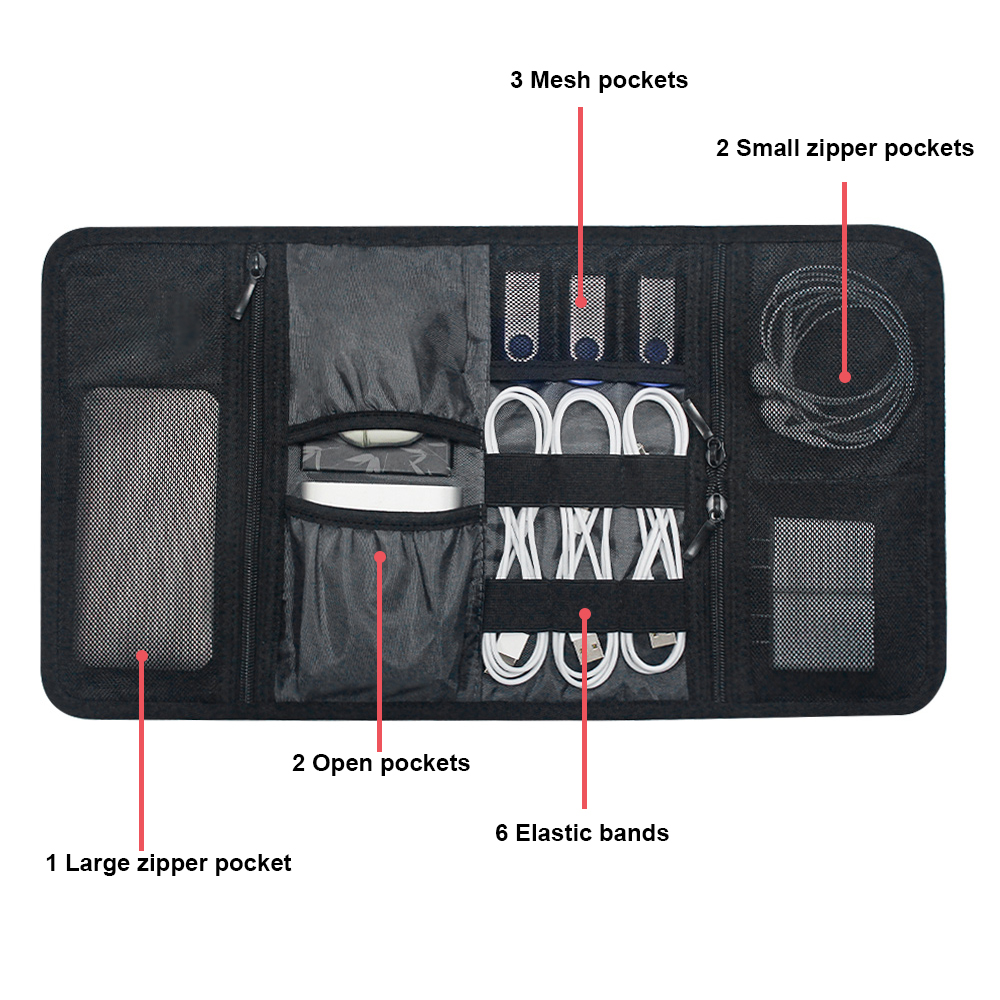 Tech Organizer Bag Cable Stora - Office Technician review and price