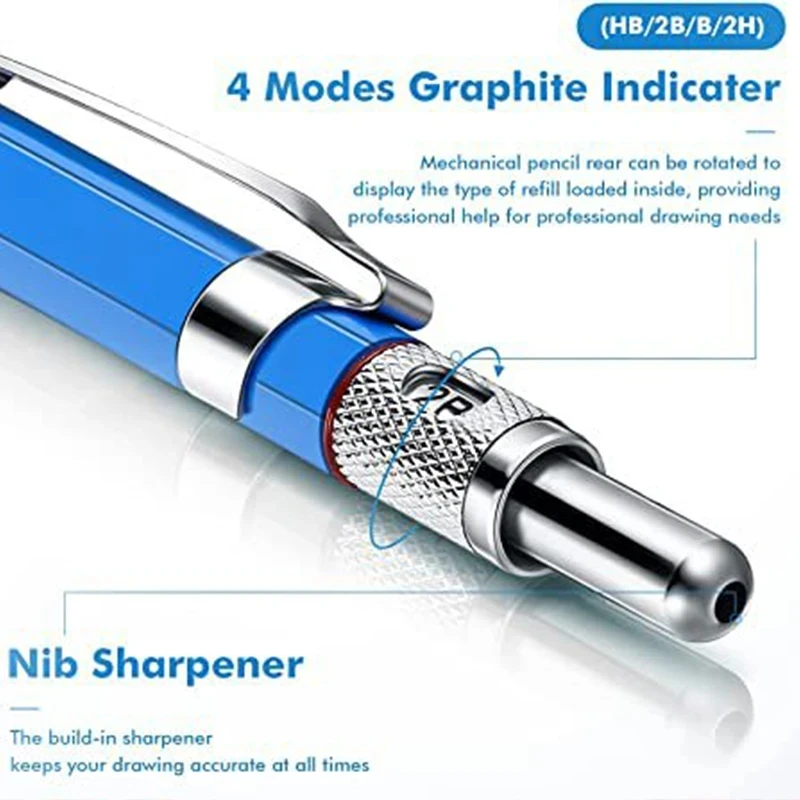 2.0mm Mechanical Pencil Set 2B - Office Technician review and price