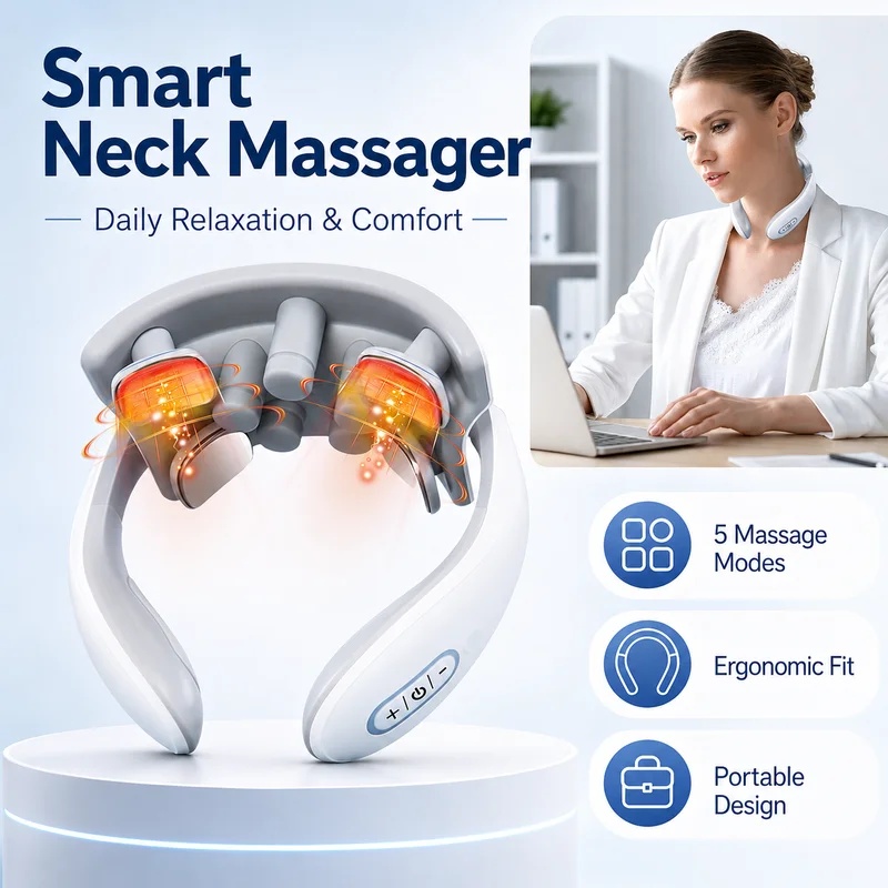 Smart Neck Massager for Adults - Office Technologies review and price