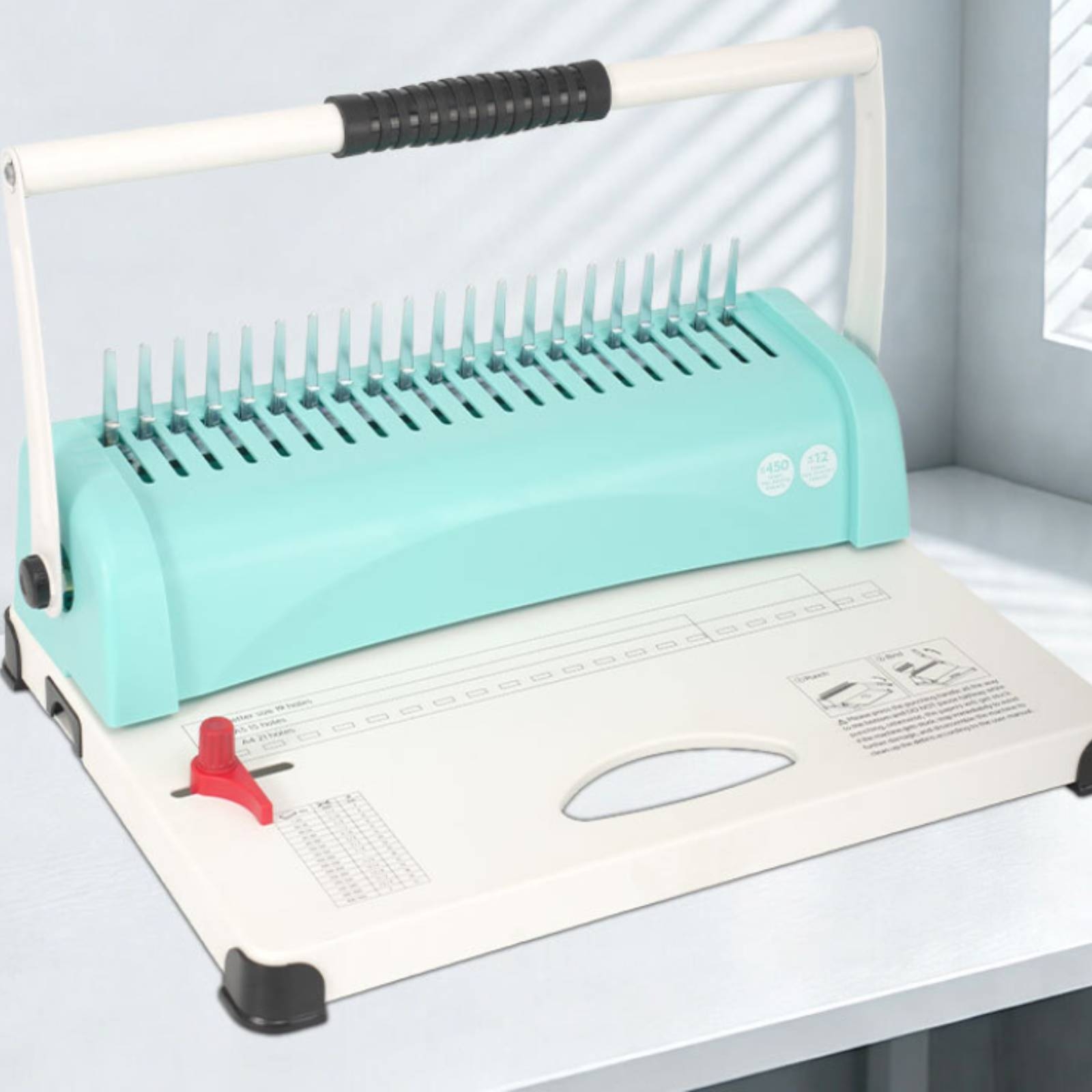 Desktop Comb Binder Easy to Us - Binding Machine Comb review and price