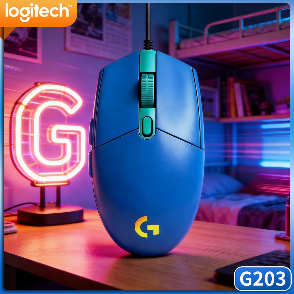 Logitech G203 Wired Gaming Mou - Logitech Mouse G203 review and price